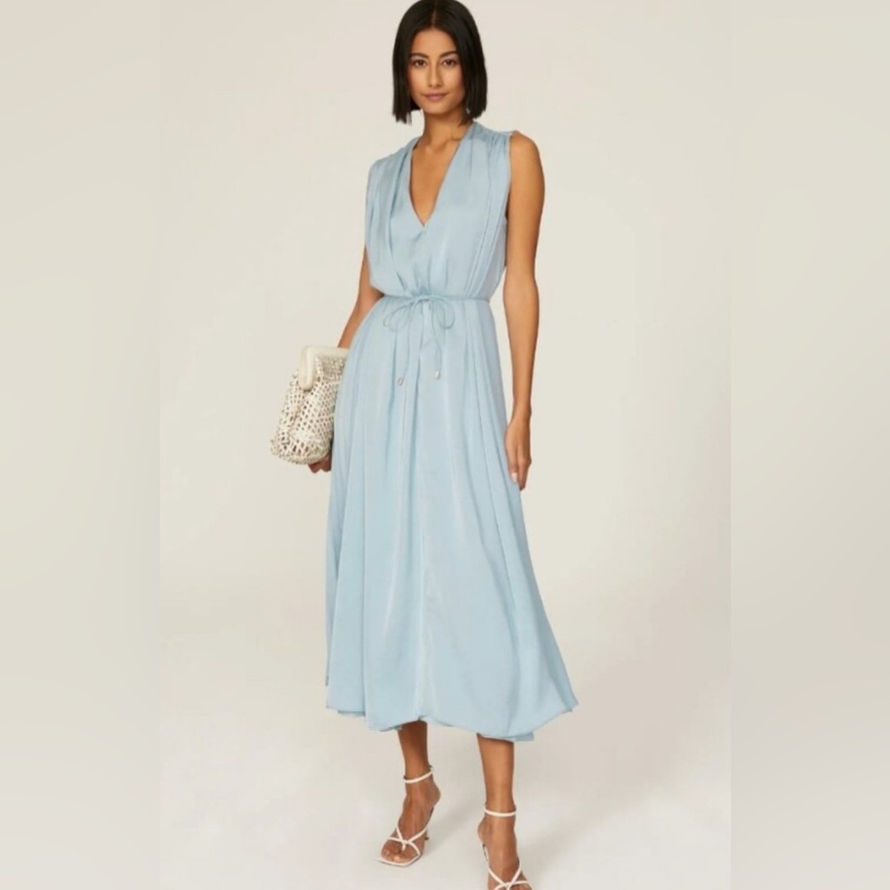TOME Satin Maxi Dress Size 6